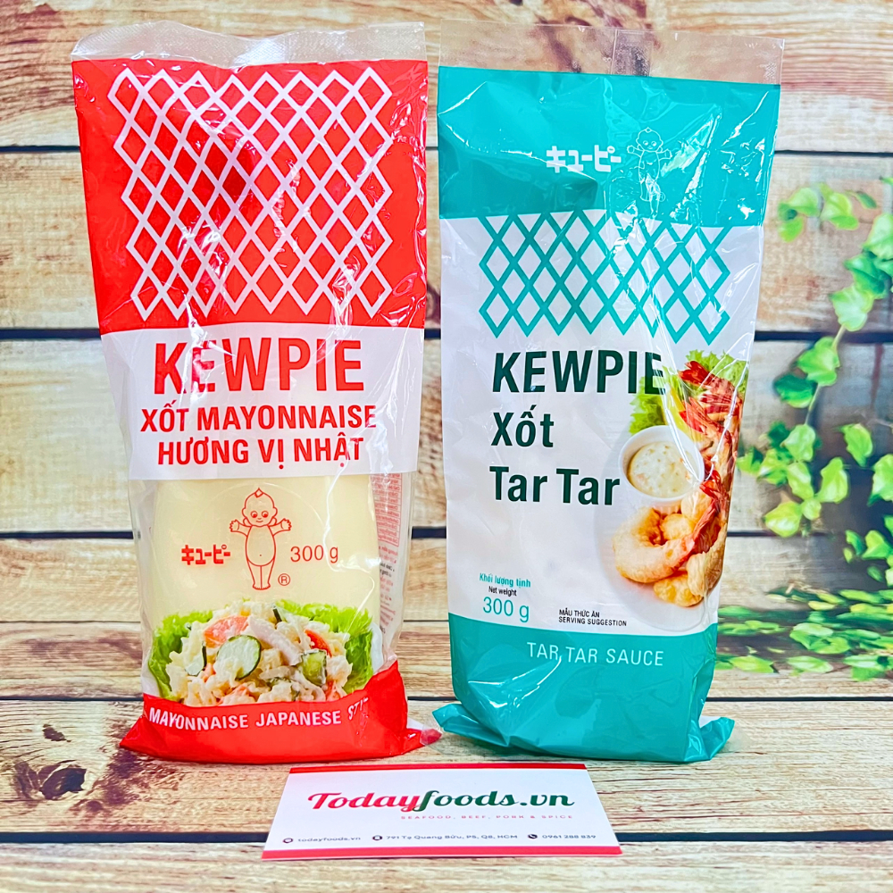 Xốt Mayonnaise hương vị Nhật / Xốt Tar Tar {KEWPIE} 300G | Dùng Chấm Trực Tiếp, Trộn Salad, Món Chiên