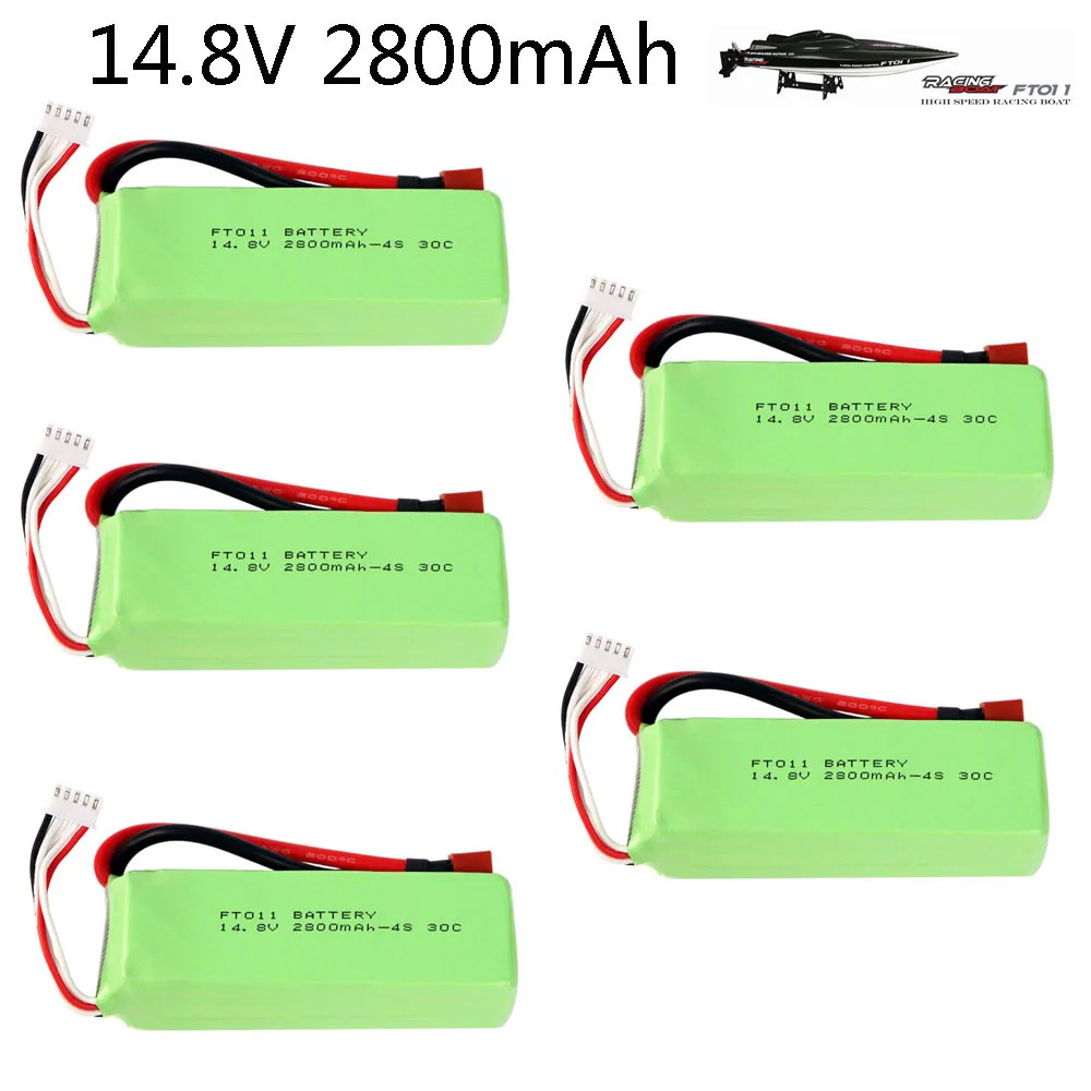 Brand new Powerful 14.8 v 30C 803496 LiPo ft010 FT011 RC toys boat parts 14.8 v 2800mAh 4s high capa