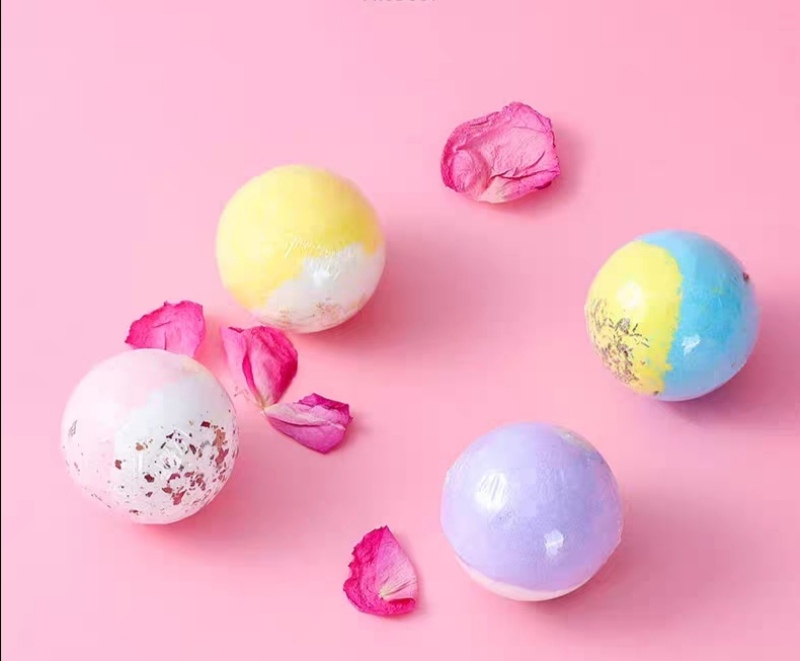 Buy 【3.3】Local Seller 4 x100g Set Spa Bath Bomb Salt Sea Salt Bubble Bath Bombs Bath Ball Set Relaxation Shower Bath Fizzy BathBalls Bathbomb Handmade Spa Salts Organic Singapore