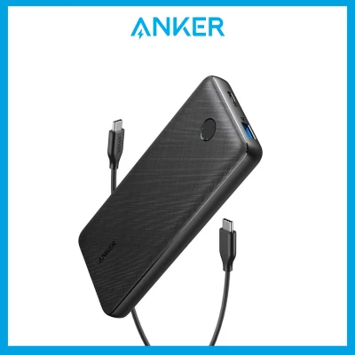 [New 20W] Anker PowerCore Essential PD 20000mah High-Capacity Fast Charge USB-C Power Delivery PowerBank for iPhone 13/12/11/X Samsung and More