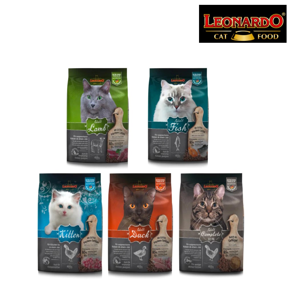Leonardo Cat Food 1.8kg (Original Pack) Kitten/Adult/Super Premium