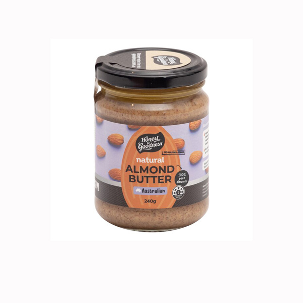 BƠ HẠNH NHÂN HONEST TO GOODNESS 240G