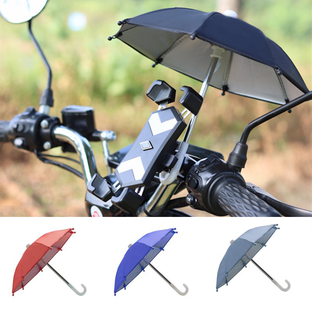 Hittime 1PC Mobile Phone Holder Motorcycle Bicycle Umbrella Portable