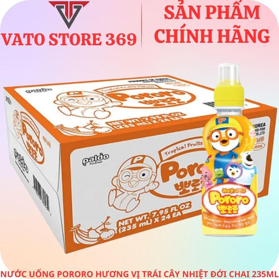 Pororo Tropical Fruit Flavored Drink 235ml Bottle