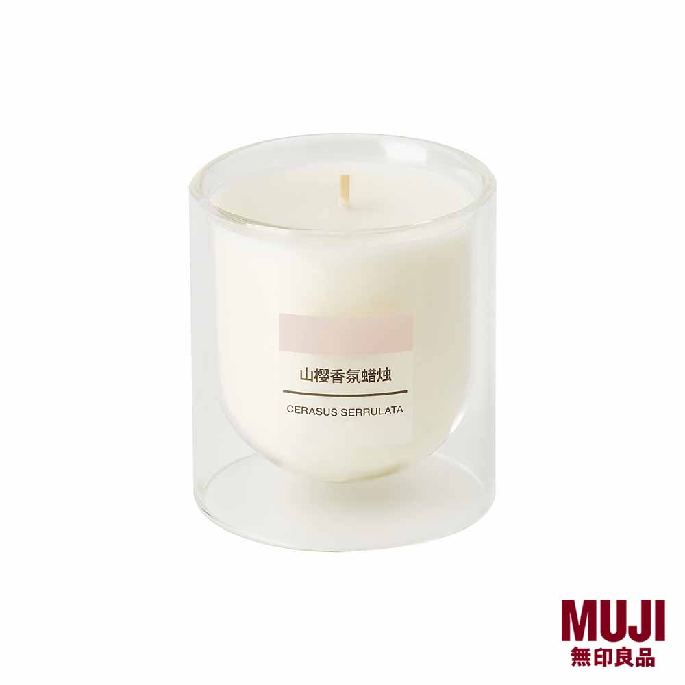 MUJI Fragrance Candle W/ Wall Glass Type