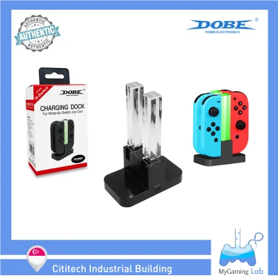 [SG Wholesaler] TNS-875 DOBE Joy-Con Charging Dock / JoyCon Charger for Nintendo Switch & Switch OLED