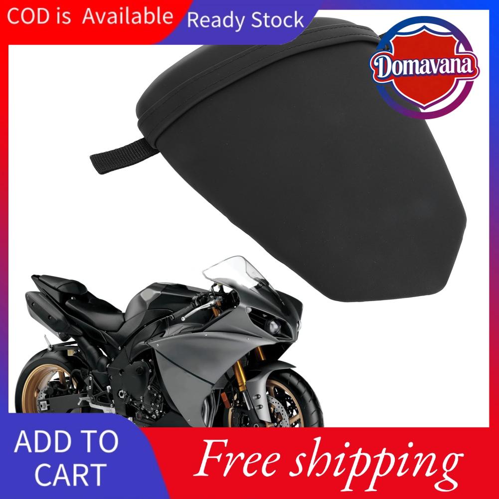 Domavana Hamwesh Pillion Đệm Ghế Da Màu Đen Chắc Chắn Pillion Ghế Đệm Hành Khách Phía Sau Đệm Dễ Dàng Lắp Đặt Cho YZF R1 2009 đến 2014 Giá 629,000 Đồng*Miễn phí vận chuyển