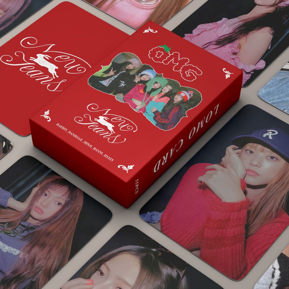 Trọn bộ 55 lomo card newjeans omg hologram