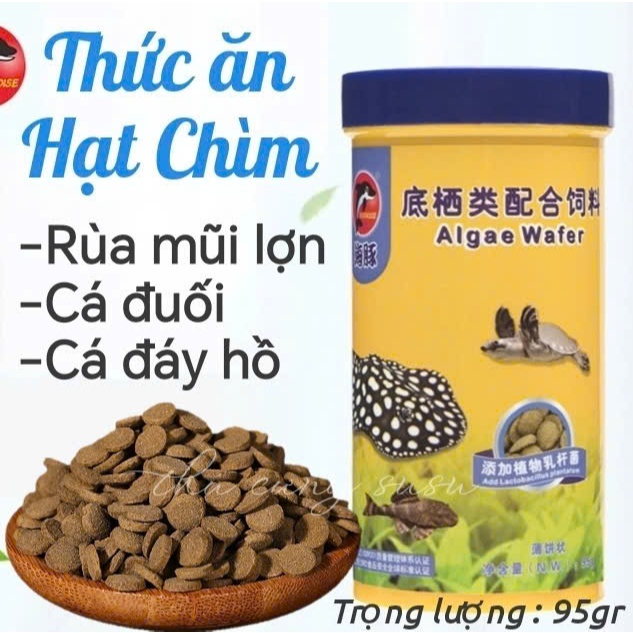Thức ăn cho Rùa mũi lợn , cá đuối dinh dưỡng toàn diện