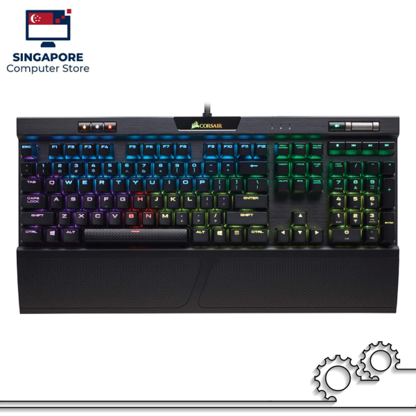 Corsair K70 RGB MK.2 Mechanical Gaming Keyboard - Cherry MX Silent Singapore