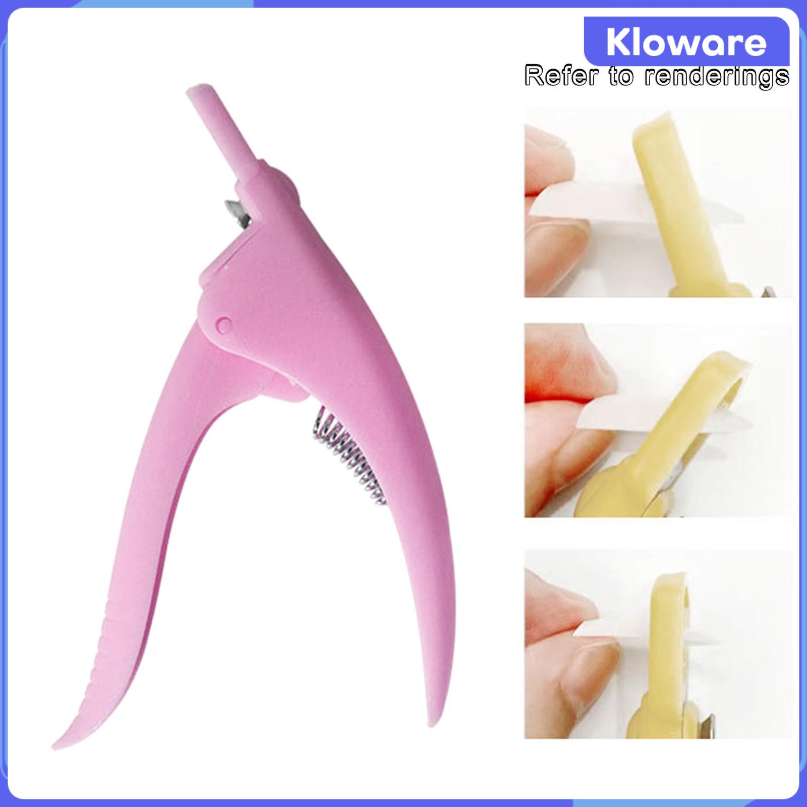 Kloware Nail Catcher tông đơ có thể điều chỉnh lưỡi bén màu hồng