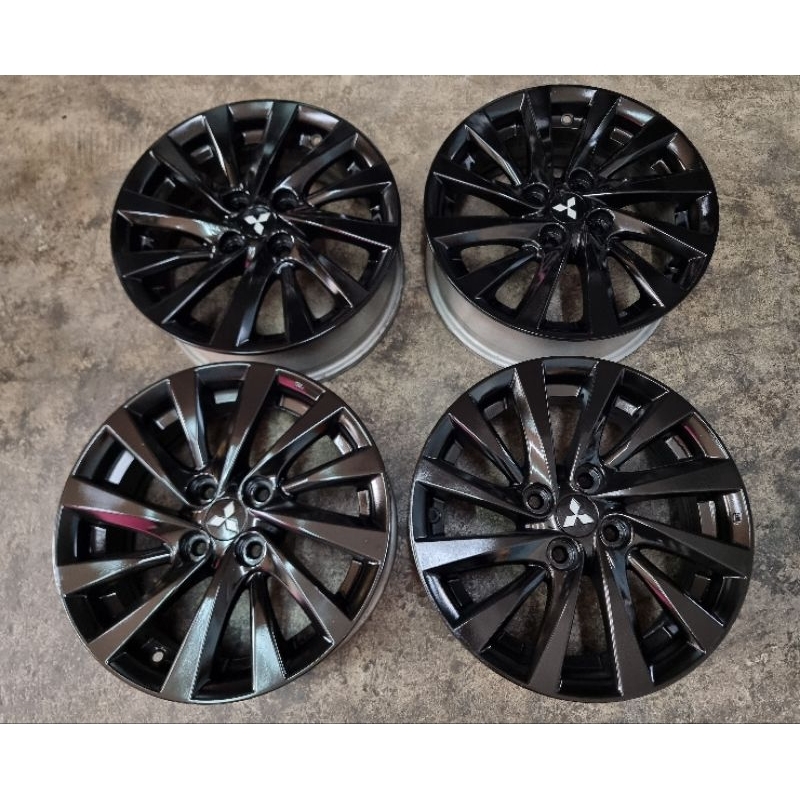 Genuine Mitsubishi Wheels, 15 Inch Rims, Fit Mirage, Attrage, Solve All Arch Problems. ราคา 8,900 บาท*ส่งฟรี