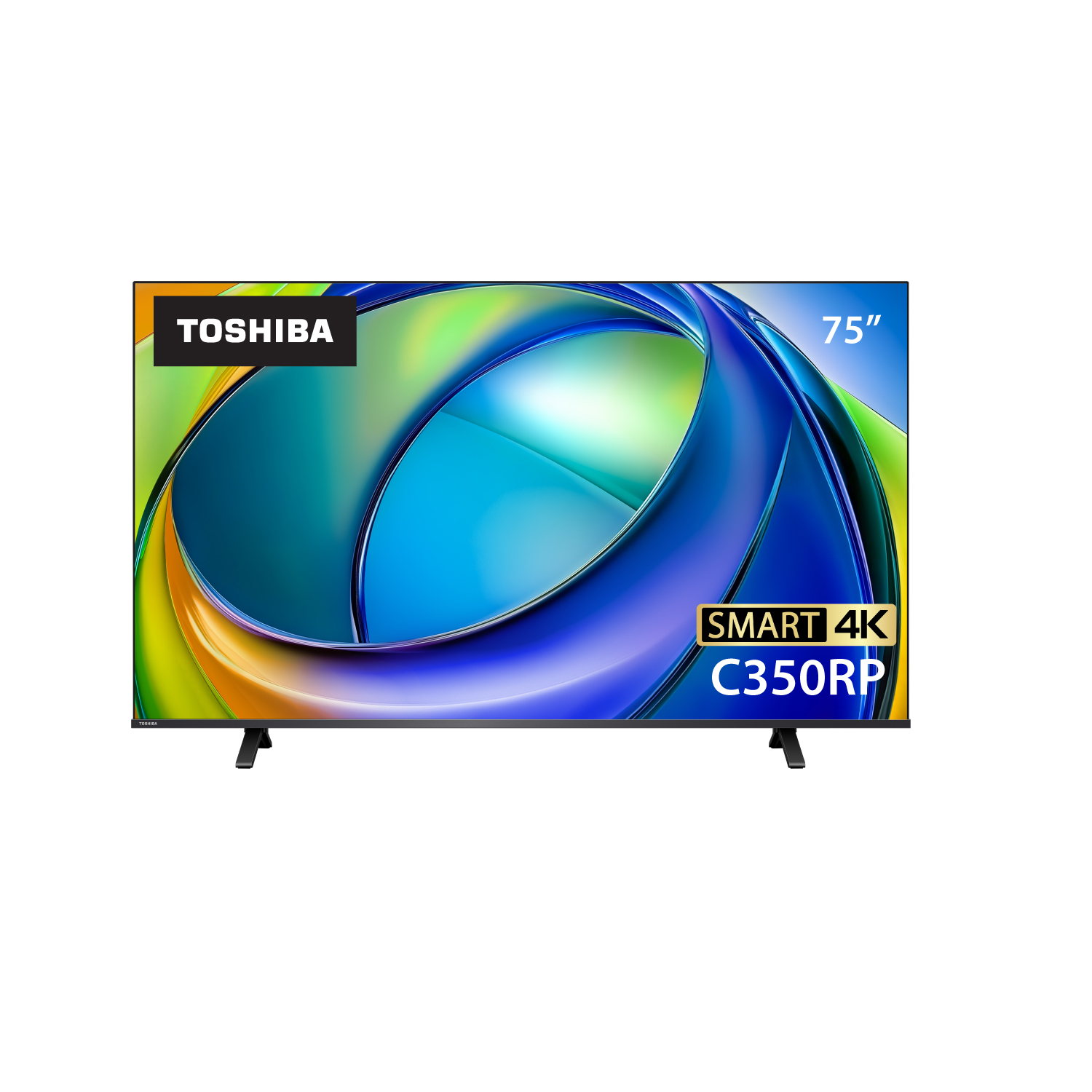 TOSHIBA LED TV 75" 4K VIDAA 75C350RP ราคา 30,186 บาท*ส่งฟรี
