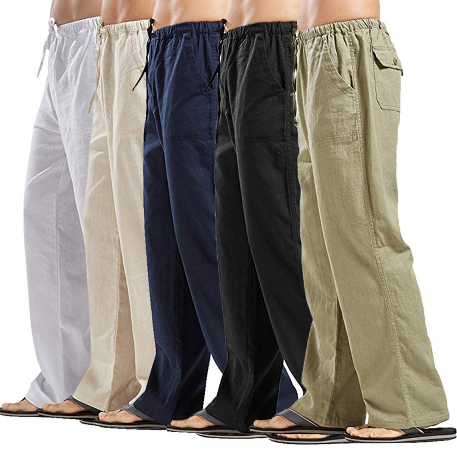 Mens casual deals work trousers