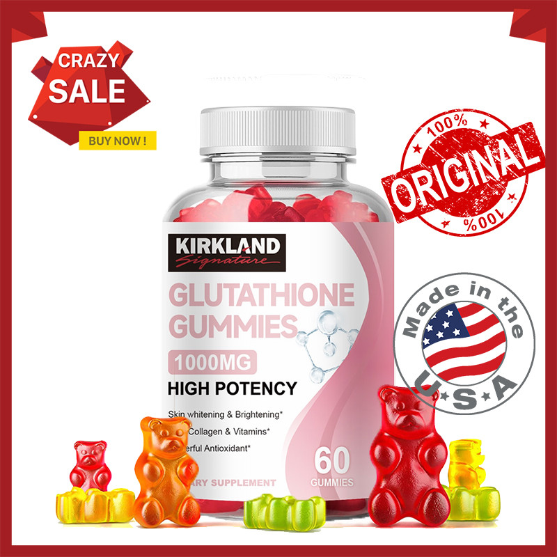Kirkland Collagen Gummies: Anti-Aging Skin Care With Glutathione & Vitamin  C E | Lazada Philippines