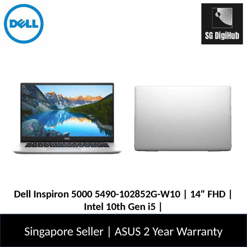 Dell Inspiron 5000 | 14 FHD | Intel 10th Gen i5 | 8GB RAM | 512 SSD | GeForce 2GB | 5490-102852G-W10