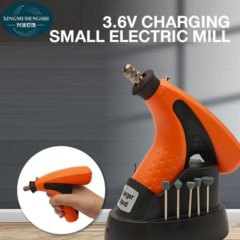 Electric mill USB rechargeable electric grinding set jade engraving electric mill mini small electric grinding pen