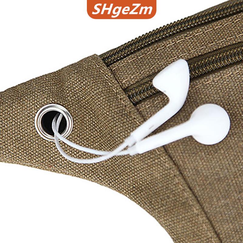 [COD] SHgeZm Vải phù hợp với vòng eo di động vòng eo nam thể thao ngoài trời giải trí chạy chống trộm siêu mỏng vô hình