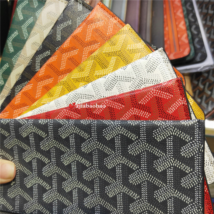 Goyard mens wallet outlet colors