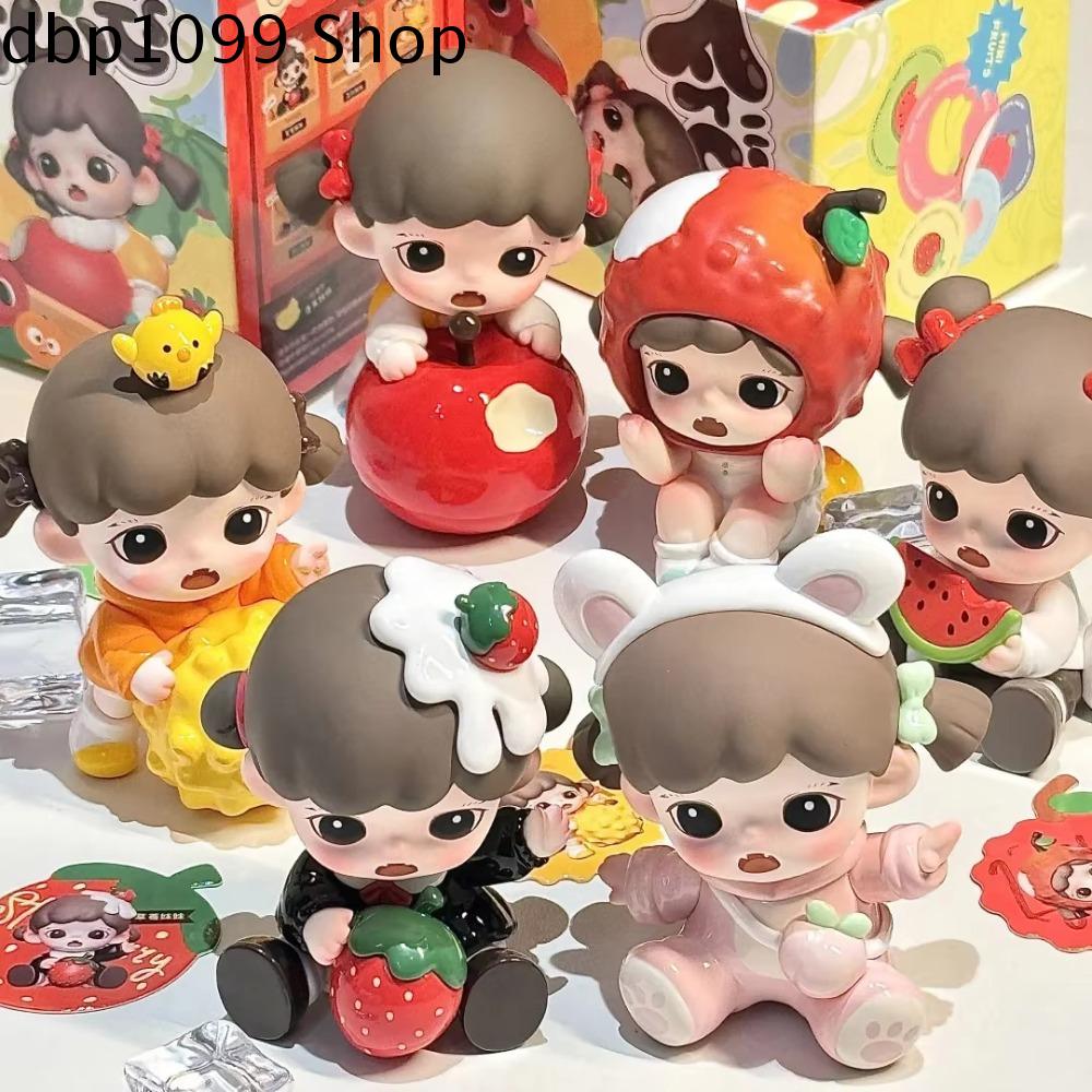 DBP1099 I Love Fruits Series Mô hình zoraa cho bé Sưu tập Hoạt hình Búp bê zoraa cho bé Mini Dễ thươ