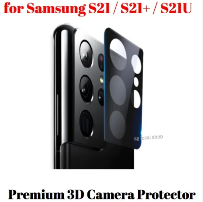 [SG In-Stock] Samsung Galaxy S21 / S21+ Plus / S21 Ultra 5G - Premium 3D Camera Lens Screen Tempered Glass Protector Cover