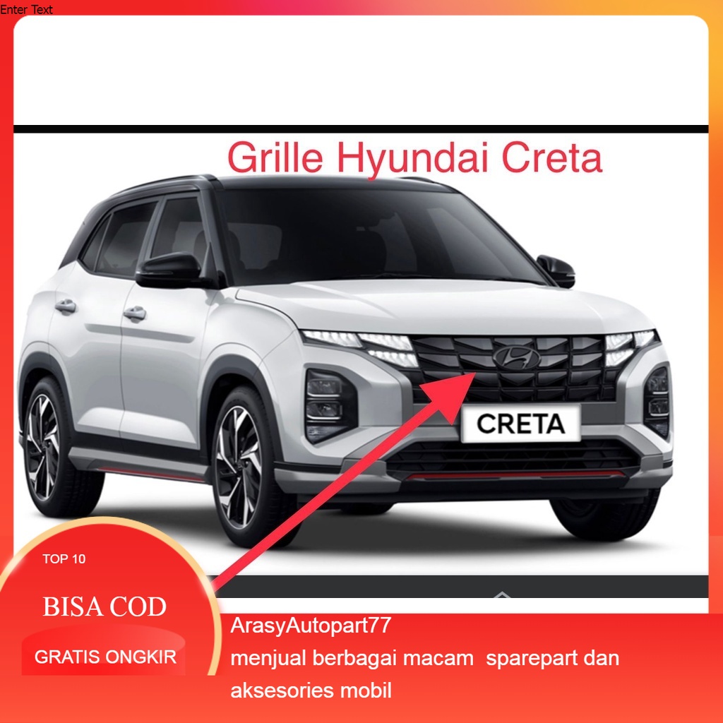Grille Hyundai CRETA original Harga 675,000 rupiah*Gratis Ongkir