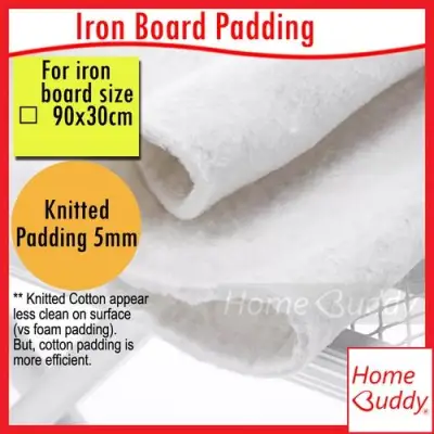 Ironing Board Knitted Cotton PADDING for 90x30cm or 110x33cm board READY Stocks SG HomeBuddy Acev Pacific iron board cover padding