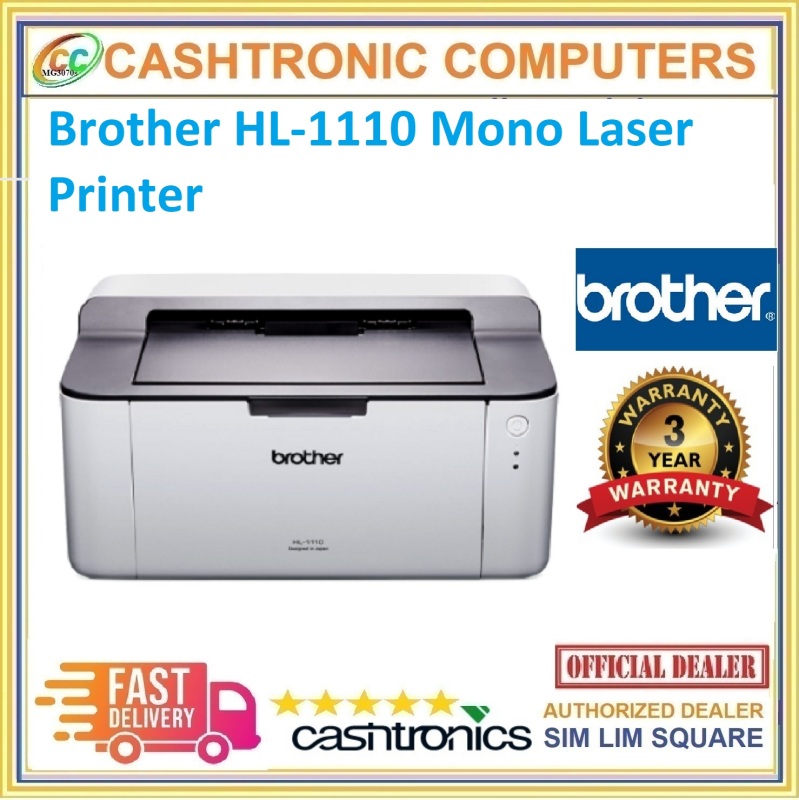 Brother HL-1110 Mono Laser Printer Singapore