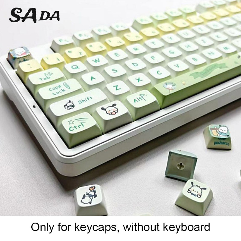 Lada pacha Dog Keycap PBT thăng hoa Keycap phím Bàn phím cơ xda Tùy chỉnh cao DIY cá nhân keycap