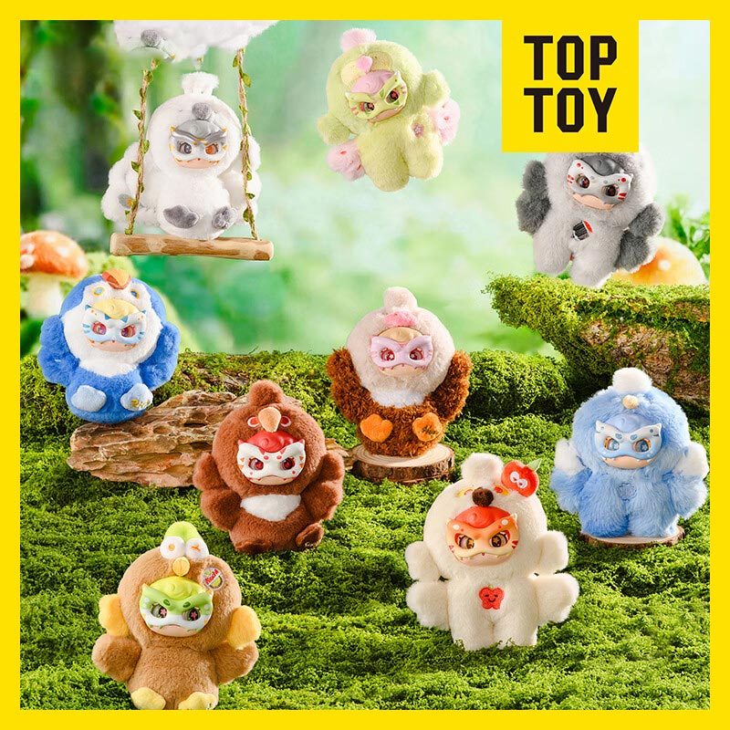 TOPTOY x Mochi Chirp Good Luck Series Plush Charm Blind Box ราคา 398 บาท*ส่งฟรี