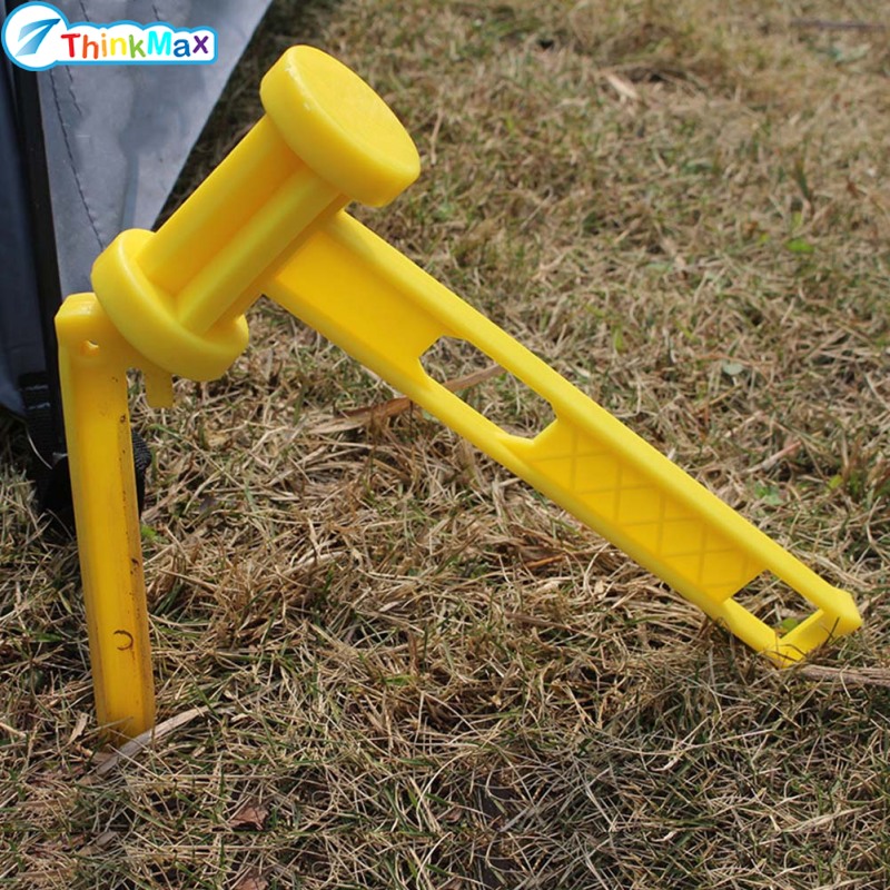7.5/9 Inches Tent Stakes Lightweight Tent Pegs/Hammer for Camping Hiking Outdoor Traveling Tent Accessories ราคา 21 บาท*ส่งฟรี