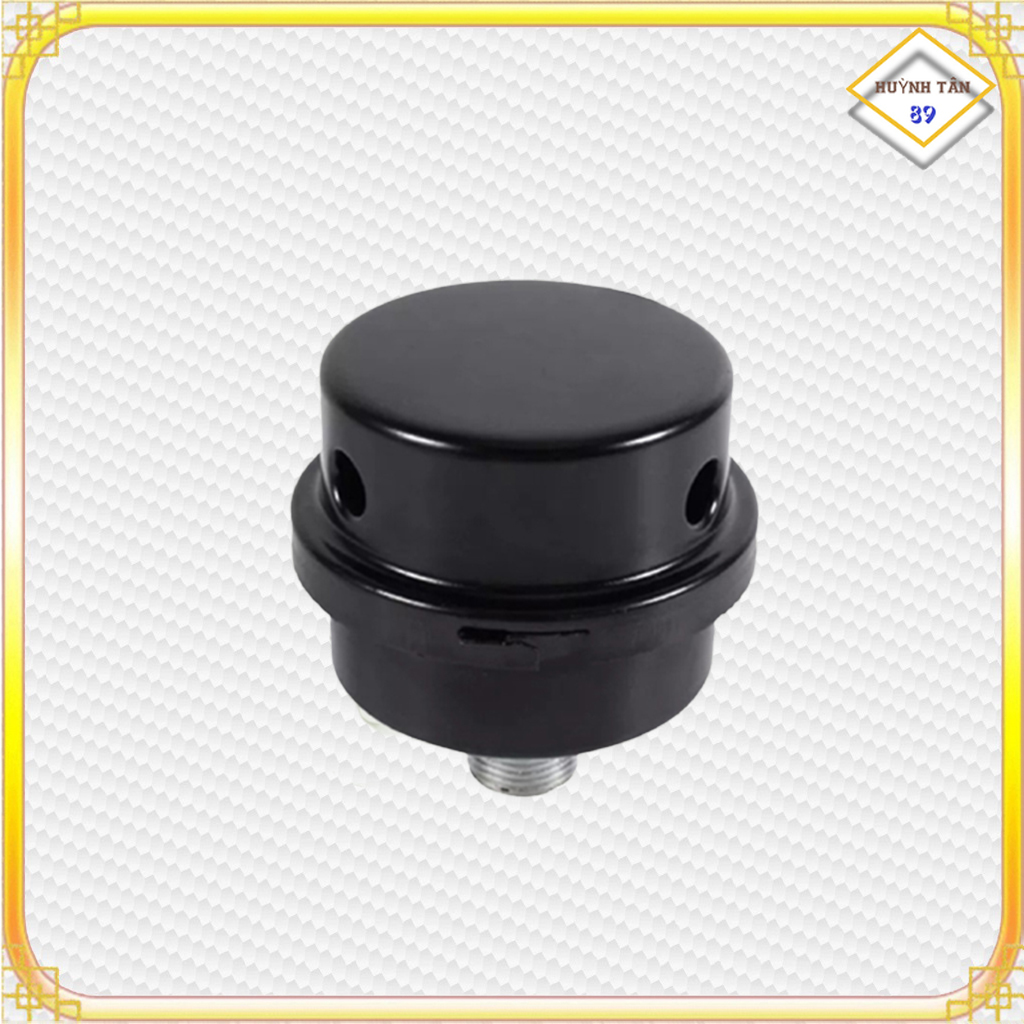 (HT89) Con E Air lọc gió máy nén khí - máy hơi không dầu giảm âm ren ngoài (Có 3 cỡ ren ngoài 12.5mm, 25mm và 32mm)