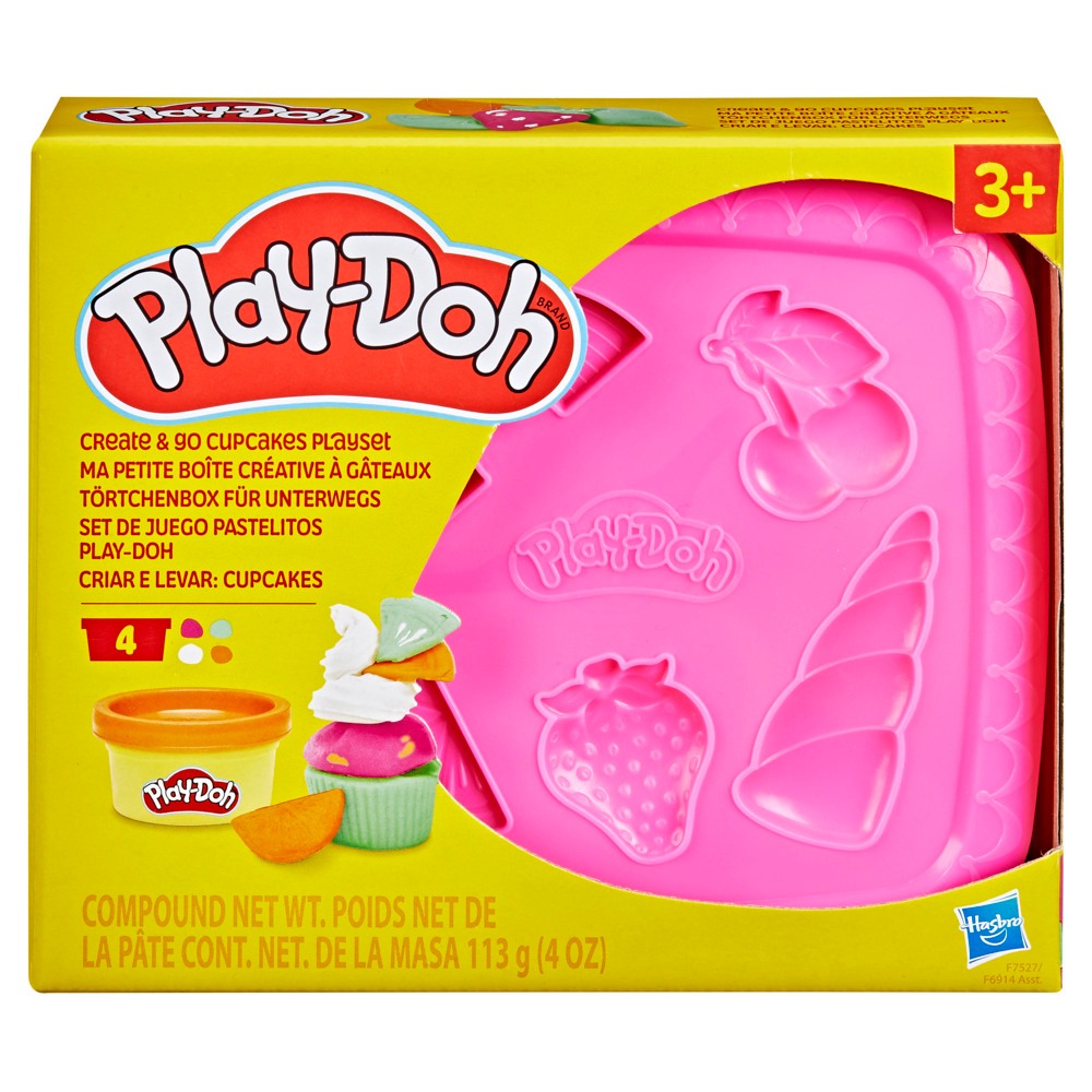 PLAY-DOH CREATE N GO CUPCAKES PLAYSET ราคา 531 บาท*ส่งฟรี