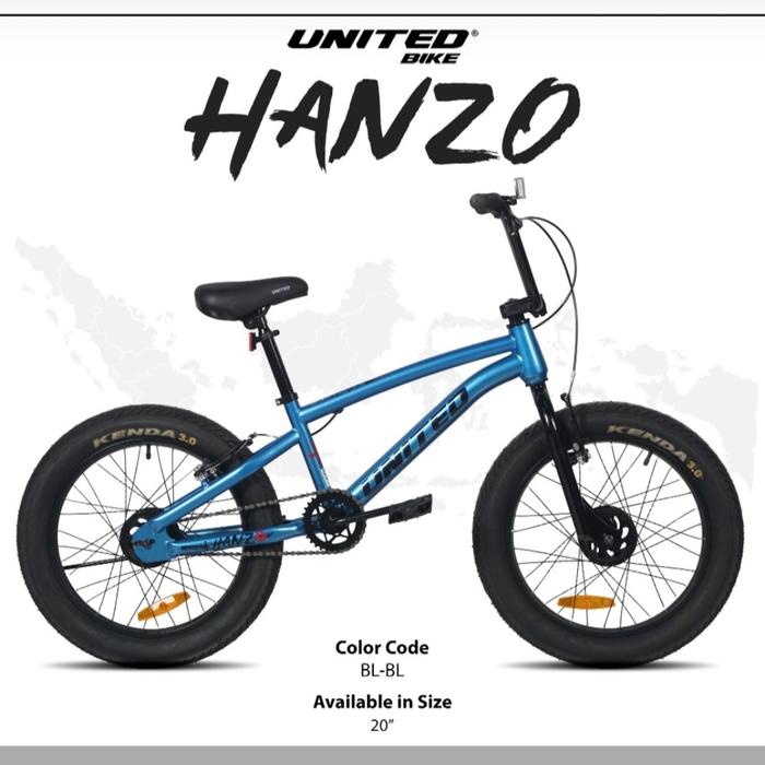 BMX UNITED 20” United Supreme 20 inch BMX Bike 2016 Gloss Dark Trans Green