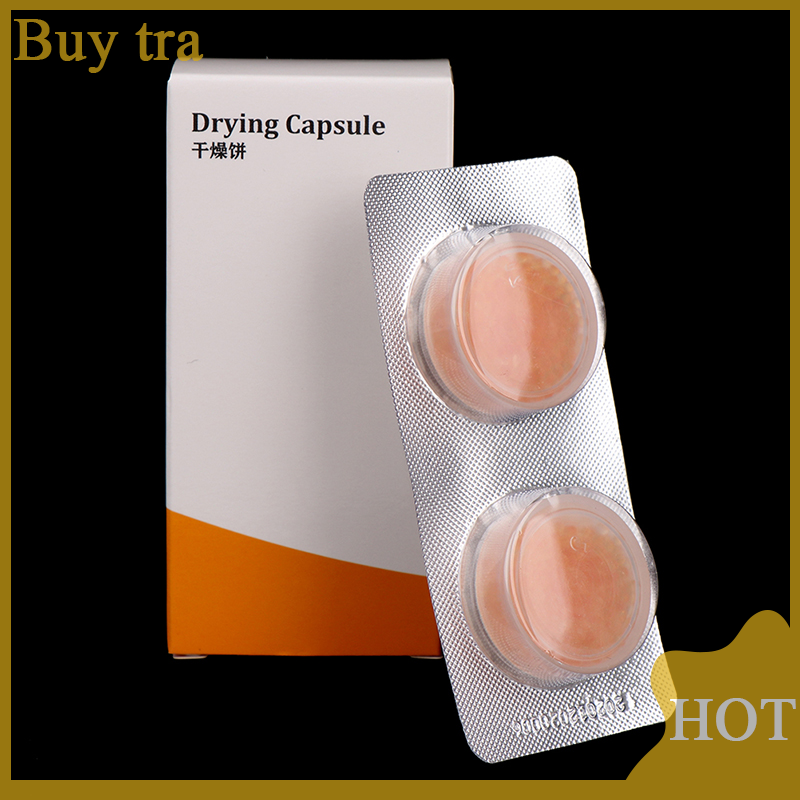 [Buytra] 4 viên nén sấy dụng cụ trợ thính khay sấy Máy hút ẩm hút ẩm cho BTE