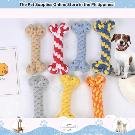 Braided Teething Toy for Dogs - Non-Toxic Chew Toy