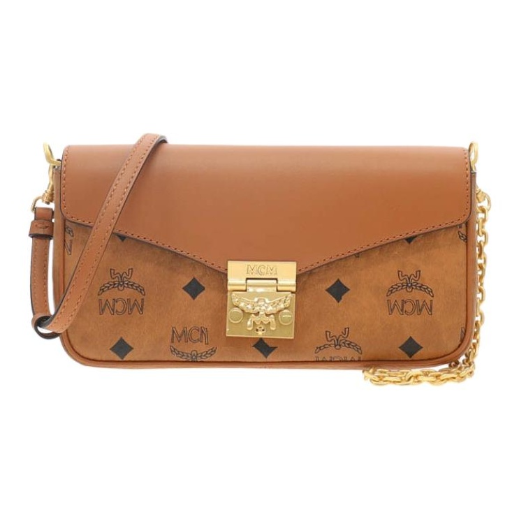 กระเป๋าสะพายข้าง กระเป๋าถือแฟชั่น MCM กระเป๋าสะพายหนังลูกวัวเทียม Mini Women's Cognac MWRGSXT01CO001 ราคา 39,063 บาท*ส่งฟรี