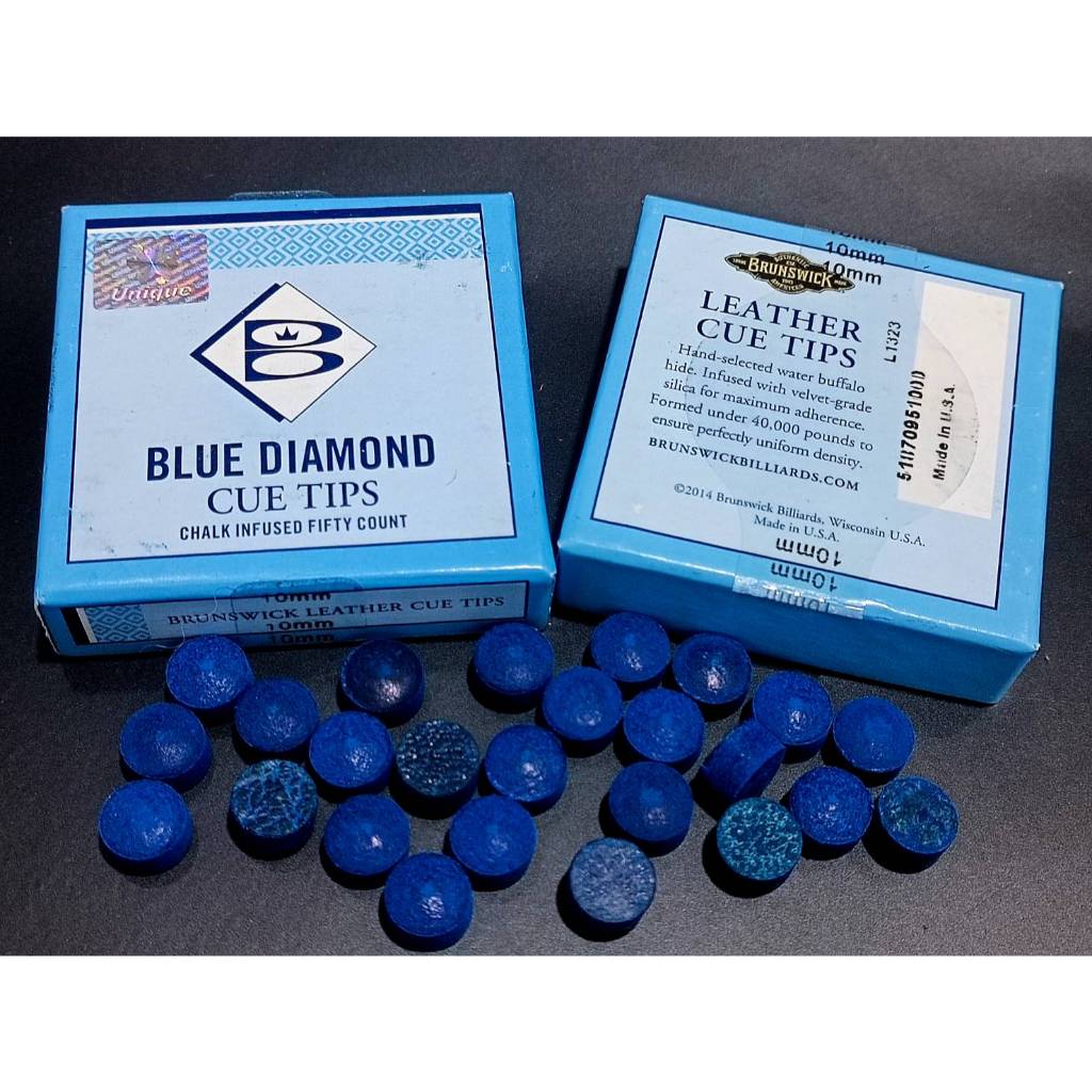🎱หัวคิว Blue Diamond 🔴ขนาด 10 มิล 🔵ของแท้ 100% ⚪(MADE IN U.S.A)👍 ราคา 89 บาท*ส่งฟรี