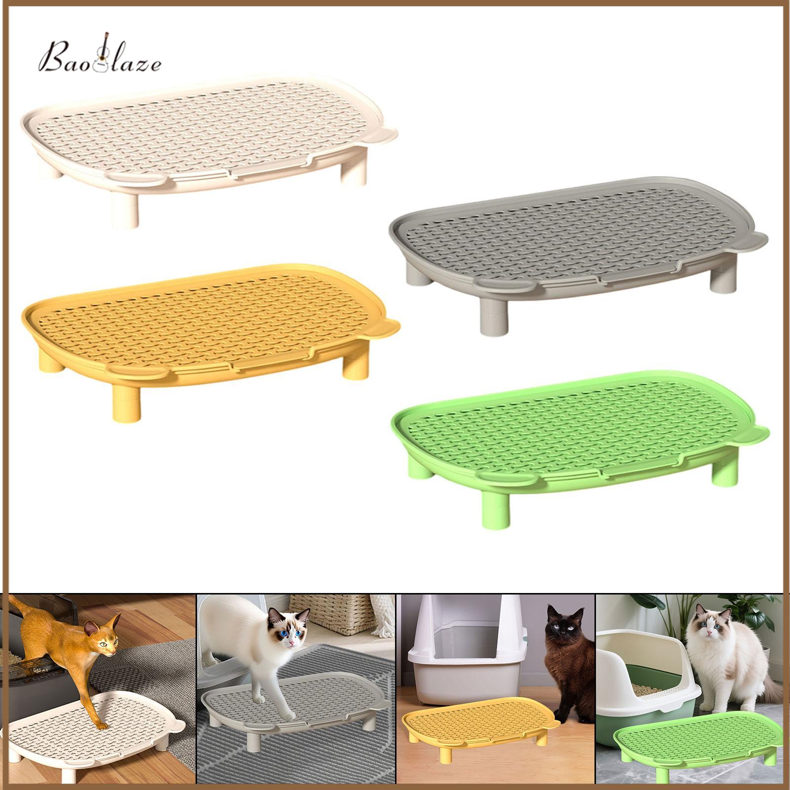 Cat Litter Mat Ramp Reusable Sturdy Catcher Tray Litter Pad for Kitten Elderly Cats ราคา 13,056 บาท*ส่งฟรี