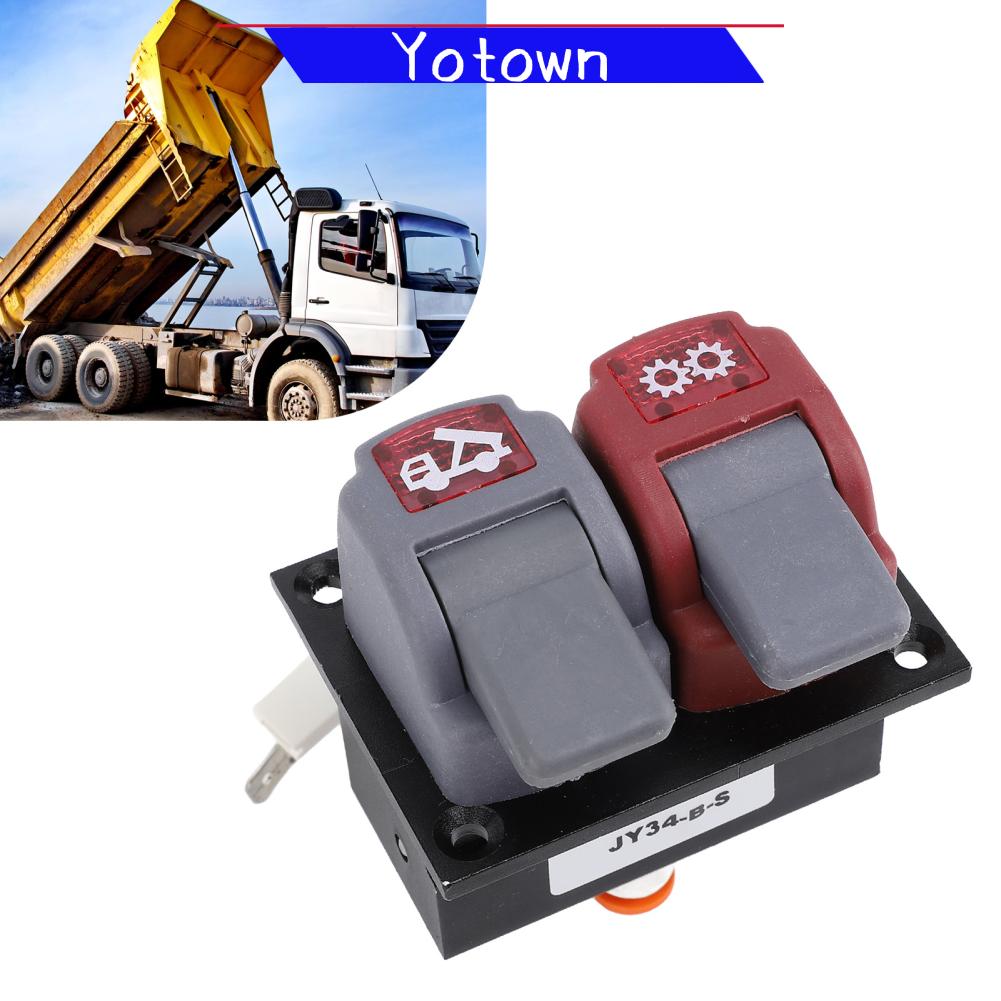 Yotown Van điều khiển kép thủy lực Nhạy cảm 0 6 đến 0 12Mpa Xe tải hiệu quả áp suất Van điều khiển kép 1 trong 2 ra với 3 đầu nối cho xe tải tự đổ Giá 627,000 Đồng*Miễn phí vận chuyển