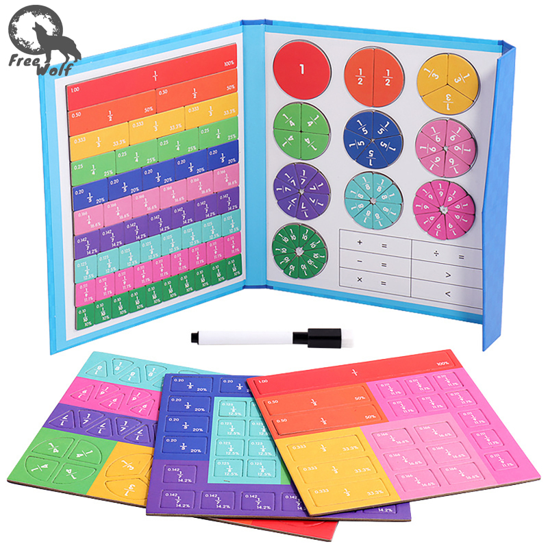 Magnetic Fractions Activities Class Set Magnetic Fraction Tiles Circles