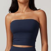 【Hoppe Fumeng】Womens padded fashion quick dry push up sport tops for active