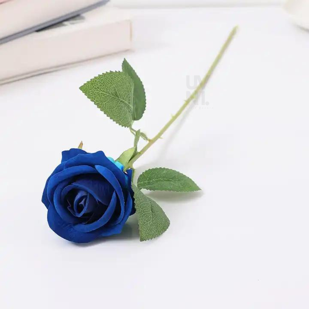 KOREAN BUNGA MAWAR PREMIUM 50CM BERWARNA ARTIFICIAL ROSE BUKET DEKORASI PESTA PERNIKAHAN