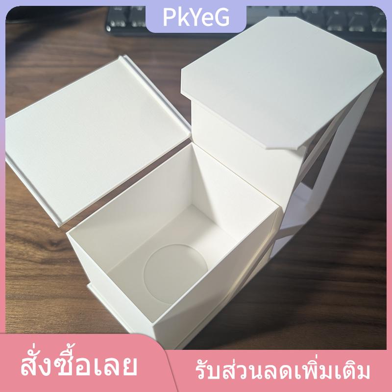 PkYeG TENXI Gathering ที่ตั้งเครื่องสแกนบัตรพร้อมที่วางโทรศัพท์กล่องใส่บัตร MTG อุปกรณ์จัดระเบียบพลาสติกบัตรง่ายตรวจสอบได้อเนกประสงค์ ราคา 269 บาท*ส่งฟรี