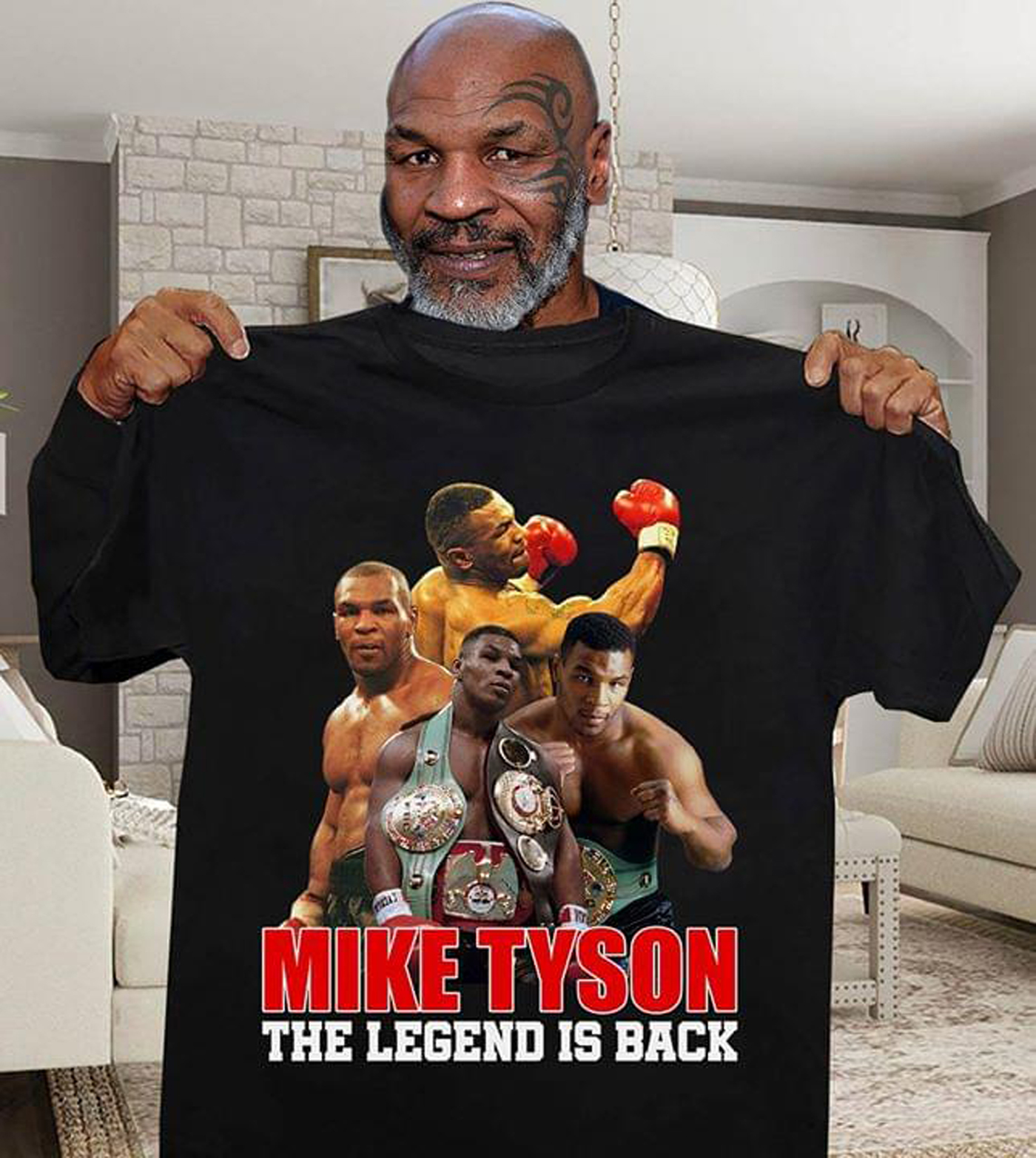 Mike tyson online camiseta