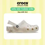 Giày Clog Trẻ Em Crocs Classic Watercolor Marbled - Bone Swirl - 211602-2LG