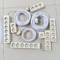 Stop Kontak UTICON 1 2 3 4 5 6 Lubang + Kabel 1 - 5 Meter