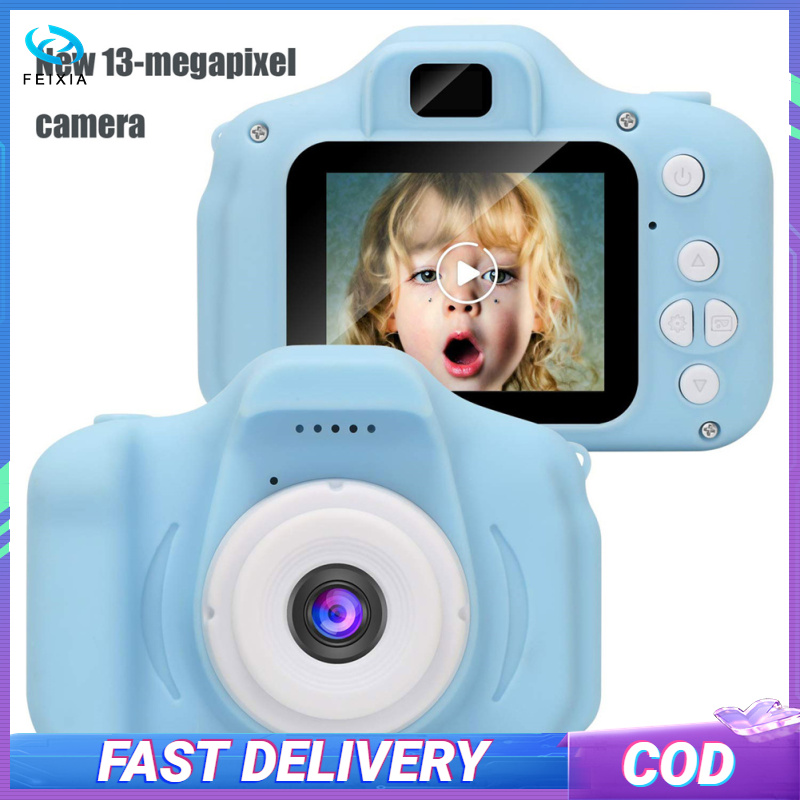 13 Million Pixel Kids Digital Video Camera Mini Rechargeable Toddler Smart