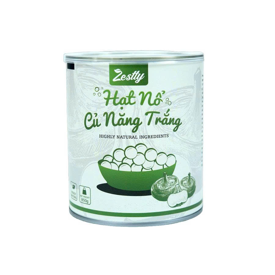 Hạt Nổ Củ Năng Zestty (Hồng/Trắng) 850g - Giòn Dai Làm Topping Trà Sữa