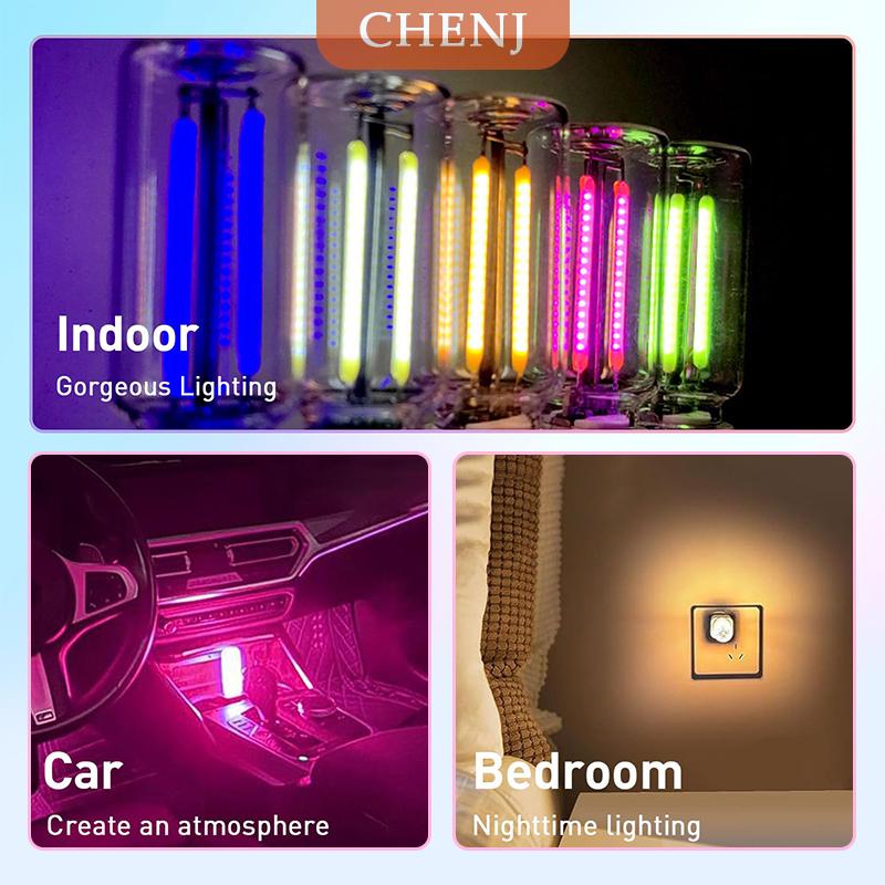 [COD] CHENJ ไฟภายในรถยนต์แบบ USB 2025ใหม่โคมไฟสร้างบรรยากาศภายในแบบย้อนยุคเสียบปลั๊กแบบพกพาโคมไฟรถยนต์ย้อนยุคสำหรับห้องนอน ราคา 267 บาท*ส่งฟรี